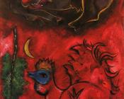 马克 夏加尔 : 听公鸡叫